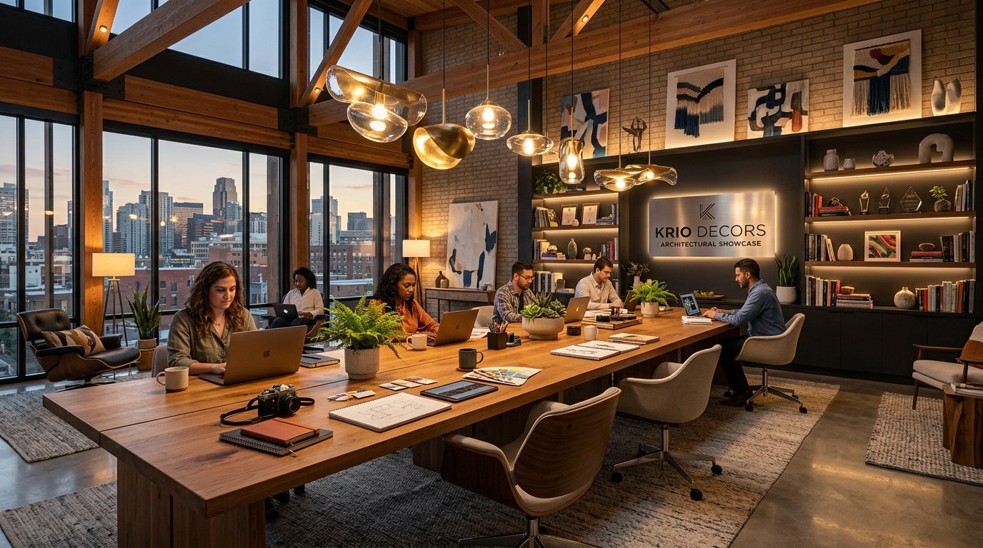 Executive Minimalist Work Environment Showcase